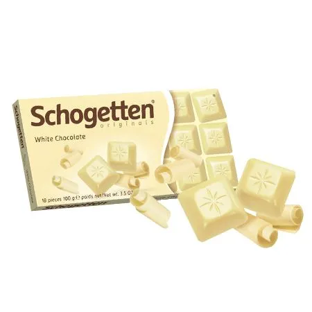Шоколад "Schogetten", белый, 100г