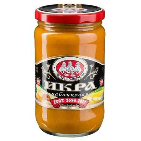 Икра из кабачков, "Скатерть-Самобранка", 500г
