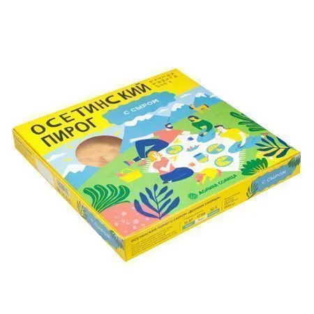 Пирог "Осетинский" с сыром, замороженный, 500г