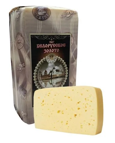 Сыр полутвердый "Белорусское золото", 45%