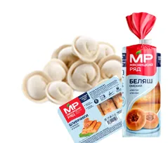 Полуфабрикаты замороженные