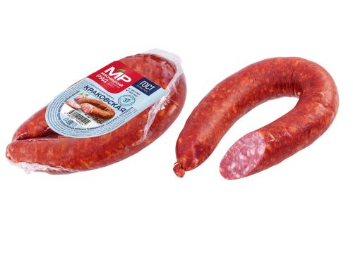 Колбаса полукопченая "Краковская" ГОСТ, 300 гр