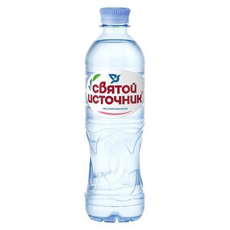 Вода питьевая негазированная "Святой источник", 500мл