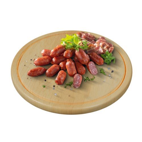 Колбаски сырокопченые "Чоризотти мини с беконом", 500 гр