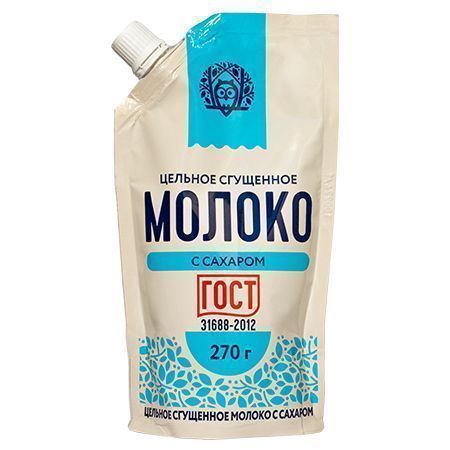Сгущенное молоко Smart Food цельное с сахаром 8,5%