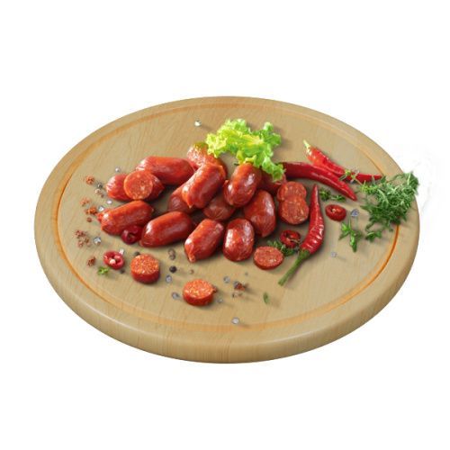 Колбаски сырокопченые "Чоризотти мини с перцем", 500 гр