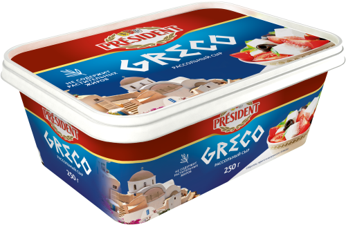 Сыр "Greco", "President", рассольный, 45%, 250г