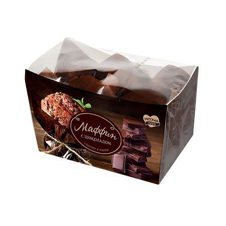 Маффины, "Русская Нива", шоколадные, 160г
