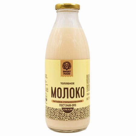 Молоко Smart Food 3,2 - 4,5% топленое 750 мл