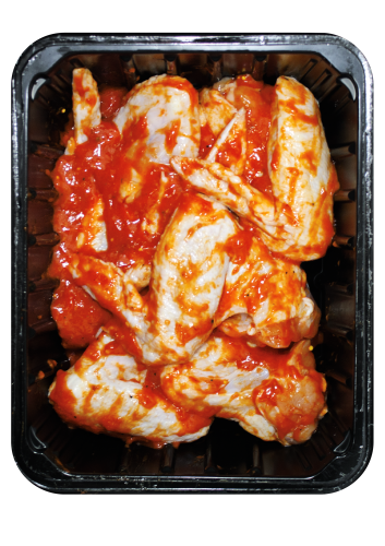Крылышки куриные в соусе барбекю